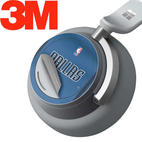 NBA Dallas Mavericks Jersey Surface Headphones Skin